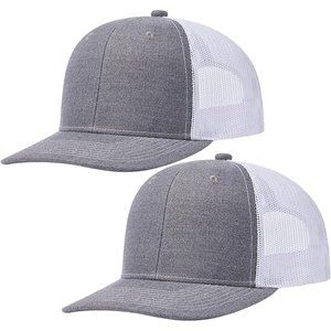 Men Mesh Snap Back Trucker Hat